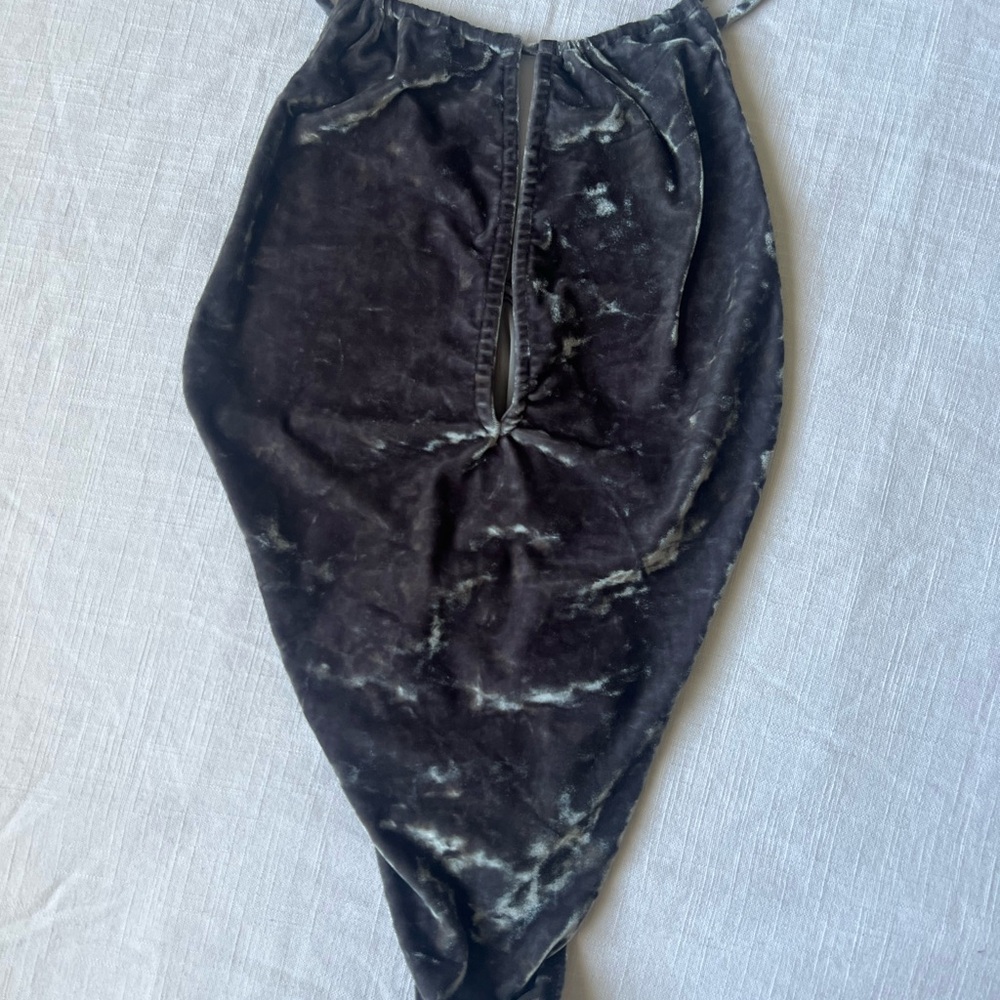Velvet Gray Body Suit